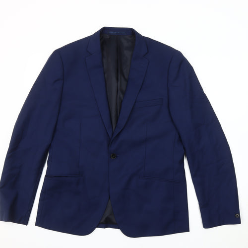 French Connection Men's Blue Jacket Size 42