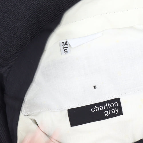 Charlton Gray Men's Black Dress Pants Size S
