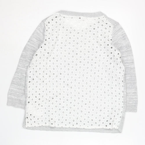 Gap Women's Grey Crew Neck Pullover Jumper M