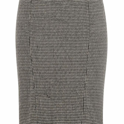 Karen Millen Women's Black Wool Pencil Skirt - Size 10
