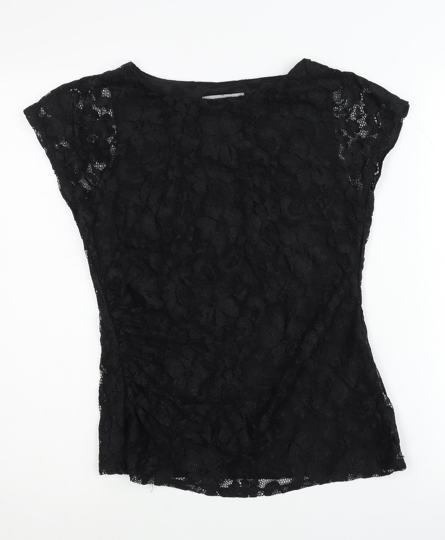 Wallis Black Lace Blouse, Women’s Size 10