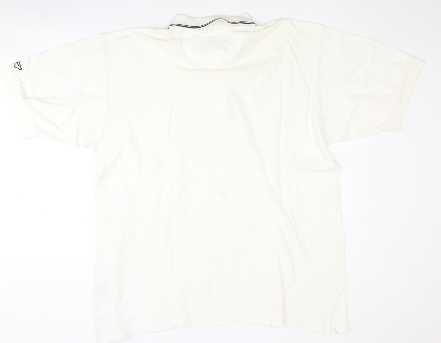 Reebok Golf Men's White Polo Shirt, Medium, Cotton