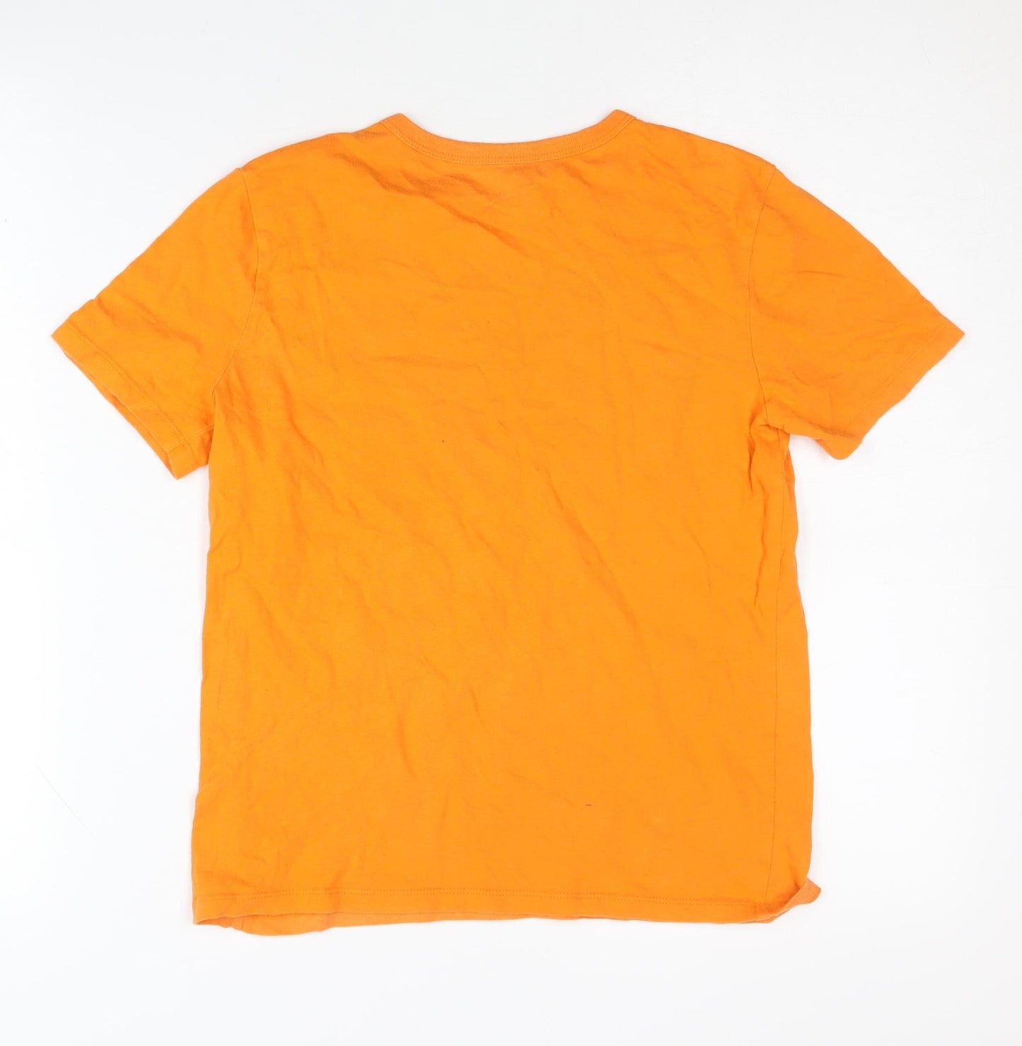 GAP Boys Orange Skateboarding Graphic T-Shirt L Casual Fun