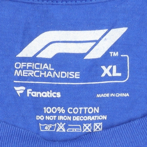 Fanatics Men's Blue XL Sports T-Shirt