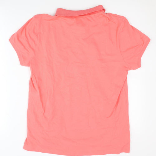 U.S. Polo Assn. Women's Pink 2XL Polo Shirt