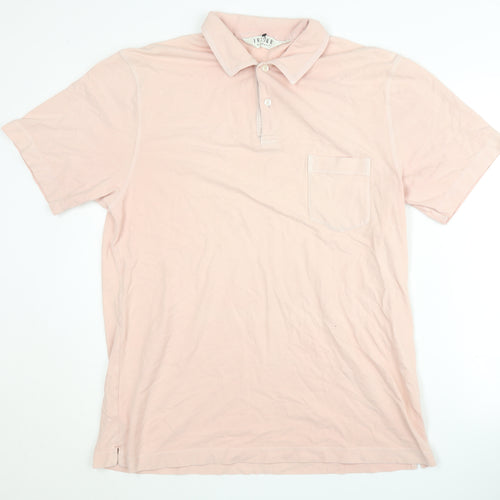 Fraser Men's Pink Polo Shirt L - Casual Short Sleeve