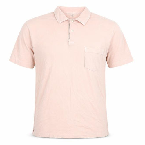 Fraser Men's Pink Polo Shirt L - Casual Short Sleeve