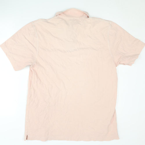 Fraser Men's Pink Polo Shirt L - Casual Short Sleeve