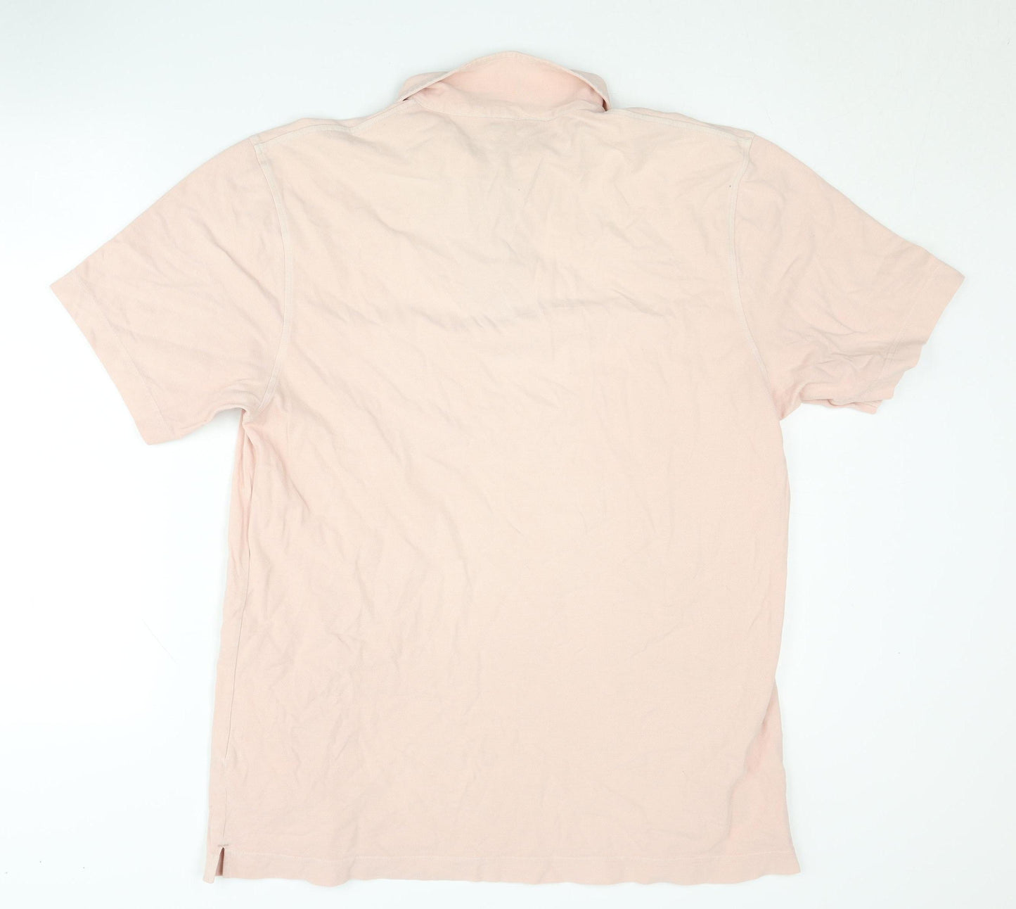 Fraser Men's Pink Polo Shirt L - Casual Short Sleeve