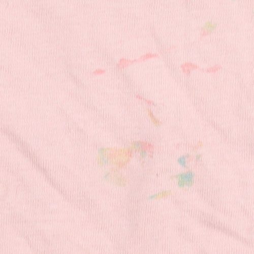FatFace Girls Pink Graphic T-Shirt 11-12 Years Summer