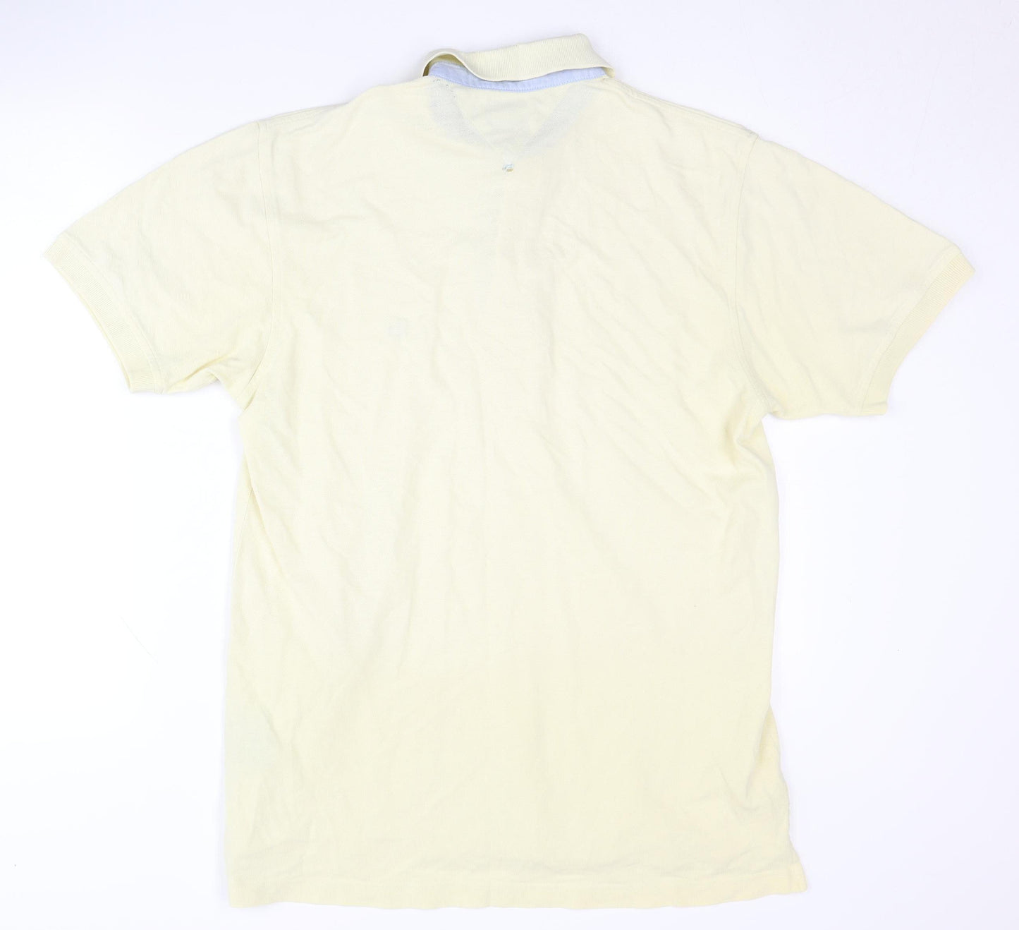Tommy Hilfiger Men's Beige Polo Shirt Medium