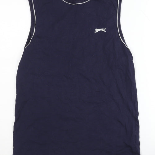 Slazenger Men's Blue Tank Top Medium for Gym