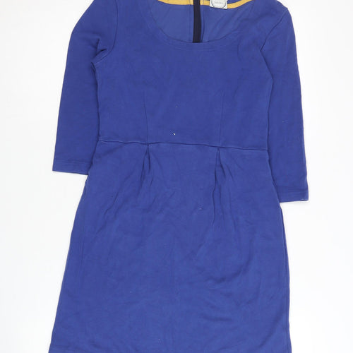 Joules Women's Blue Sheath Dress Size 8 for Elegant Style