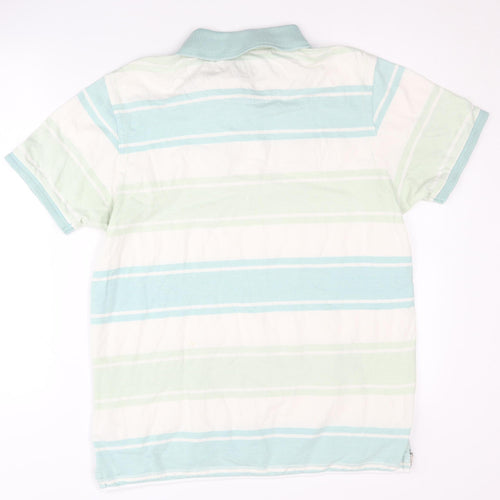 Mantaray Men's Multicoloured Striped Polo M