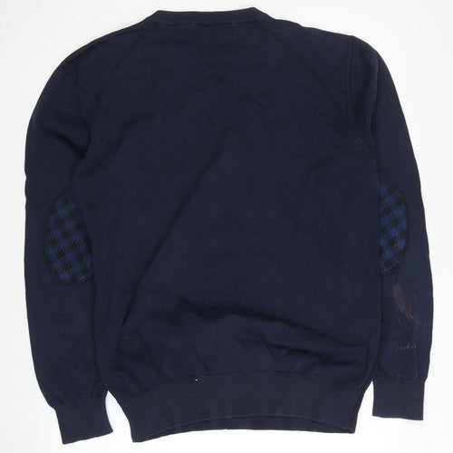 Jack & Jones Men's Blue XL Pullover Crew Neck Jumper