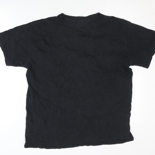 Gildan Men’s Black Green Day Band T-Shirt Large