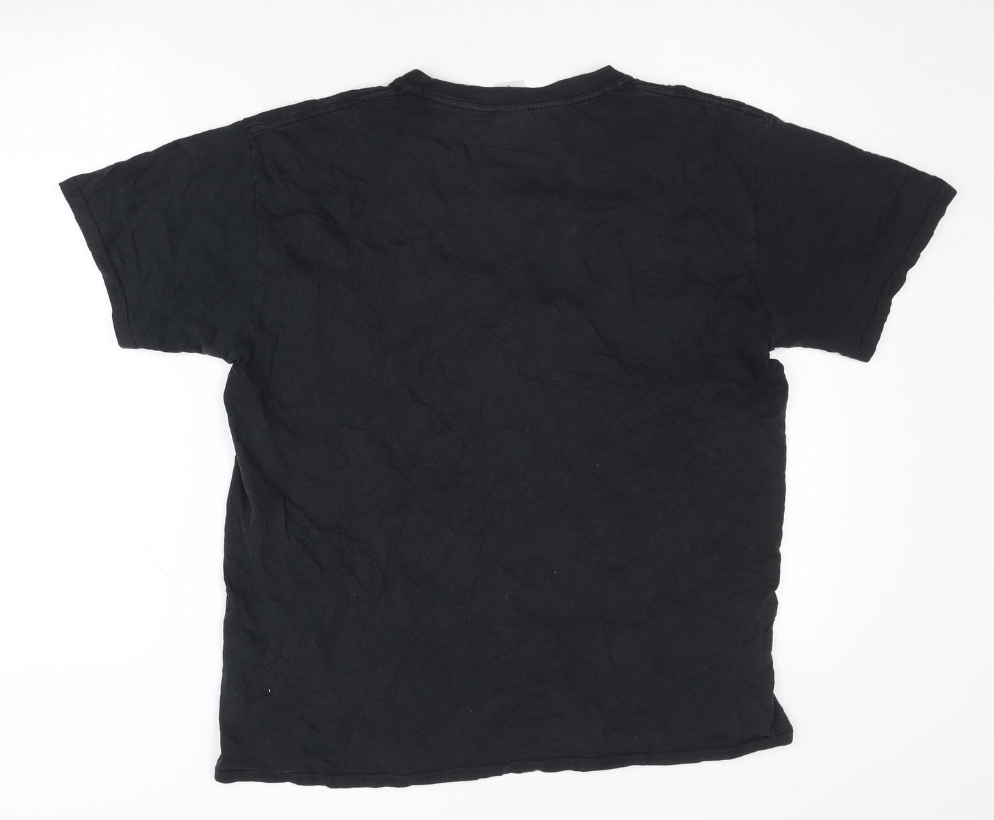 Gildan Men’s Black Green Day Band T-Shirt Large