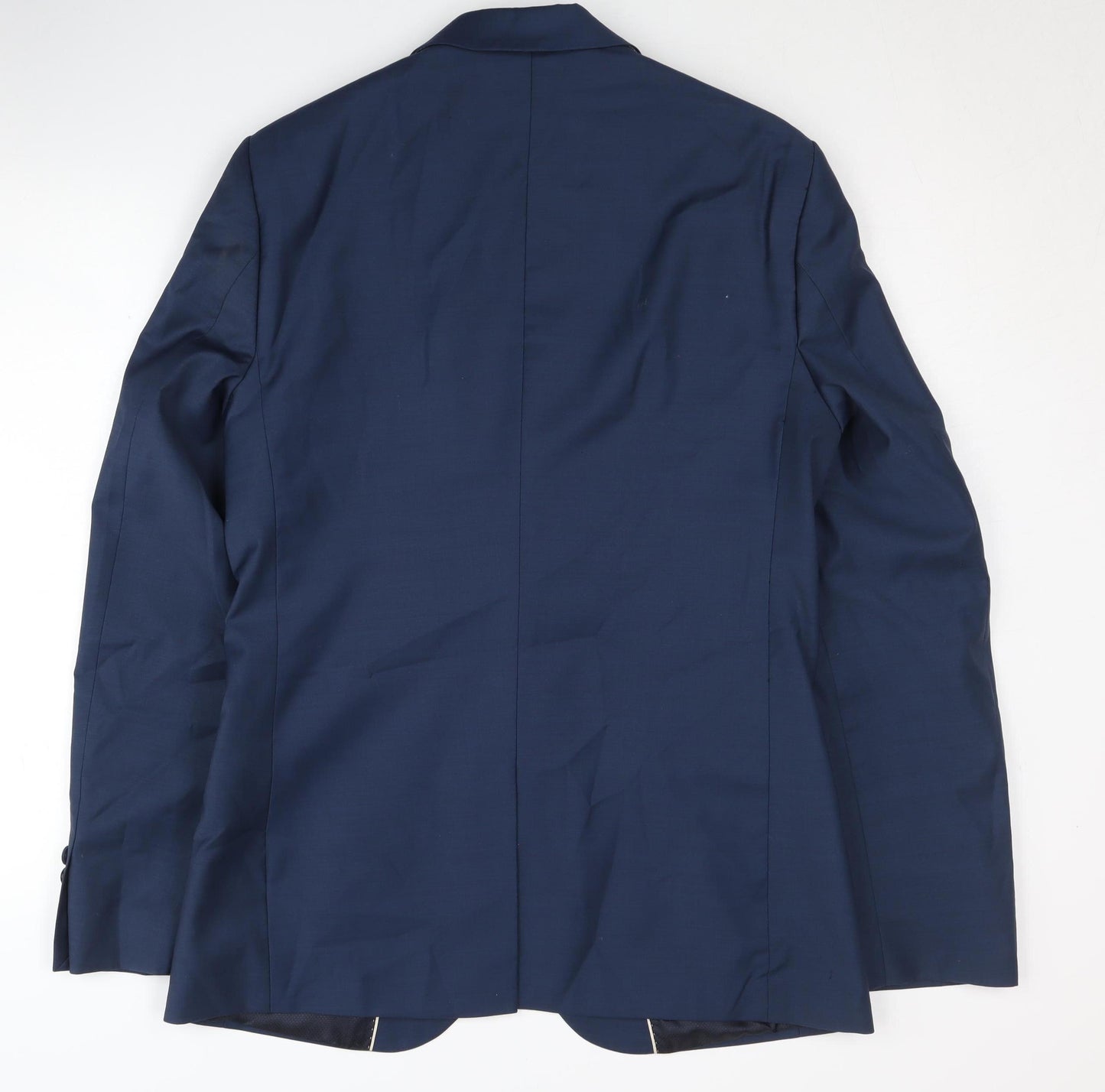 River Island Men's Blue Blazer Jacket Size 40R