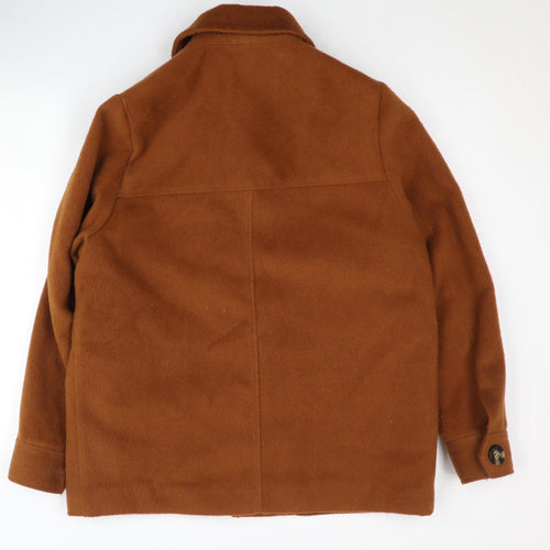 H&M Women's Brown S Jacket with Button Accents