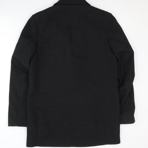 H&M Women's Black Blazer XS Double-Breasted Business