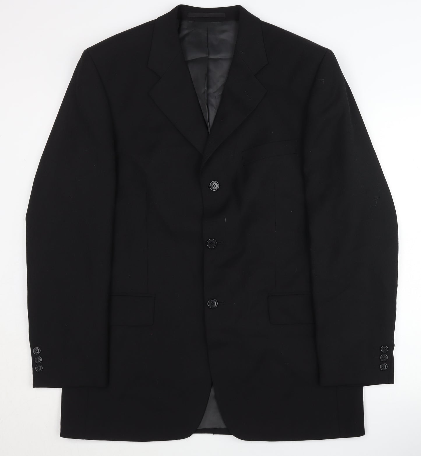 Inc cartel Men's Black Blazer, 40 UK, Regular Fit