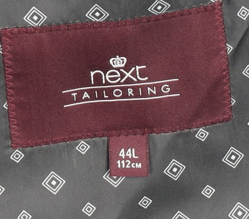 Next Men's Blue Blazer, Size 44L, Formal Jacket
