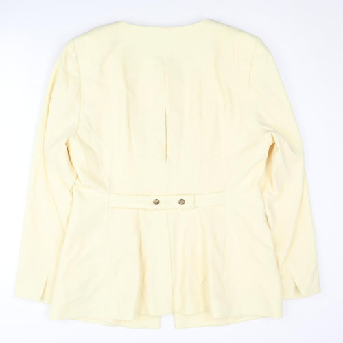 Marks and Spencer Ivory Blazer Women Size 14