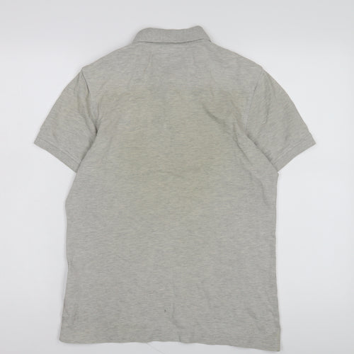Baracuta Men's Grey Polo Shirt S Short Sleeve Classic