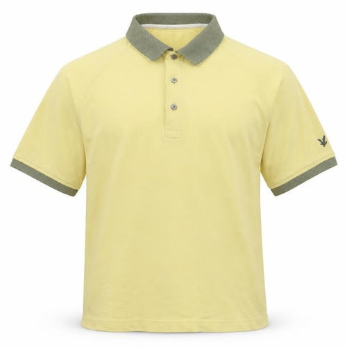 Lyle & Scott Men's Yellow Polo Shirt S Golf Casual