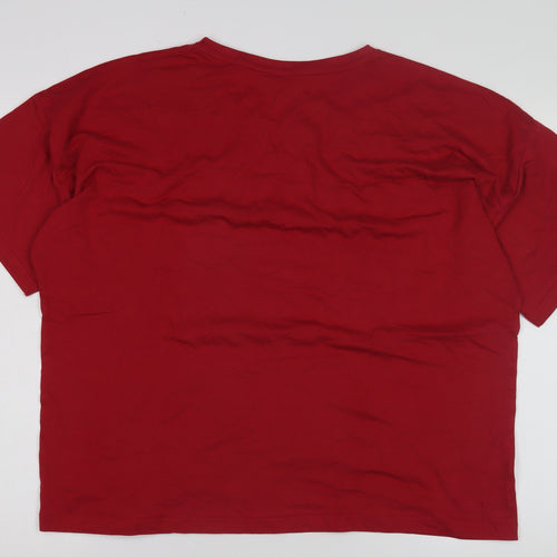 George Women's Red F.R.I.E.N.D.S. T-Shirt Nightshirt, Size 16-18