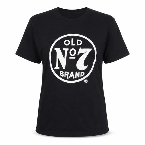 Jack Daniel's Black T-Shirt, M, Unisex Fit, Short Sleeve