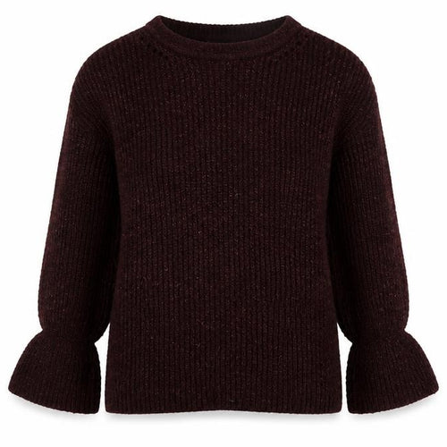 Red Herring Women’s Purple Chunky Knit Jumper Size 12