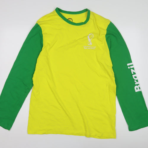 FIFA Men's XL Multicoloured Long Sleeve FIFA T-Shirt