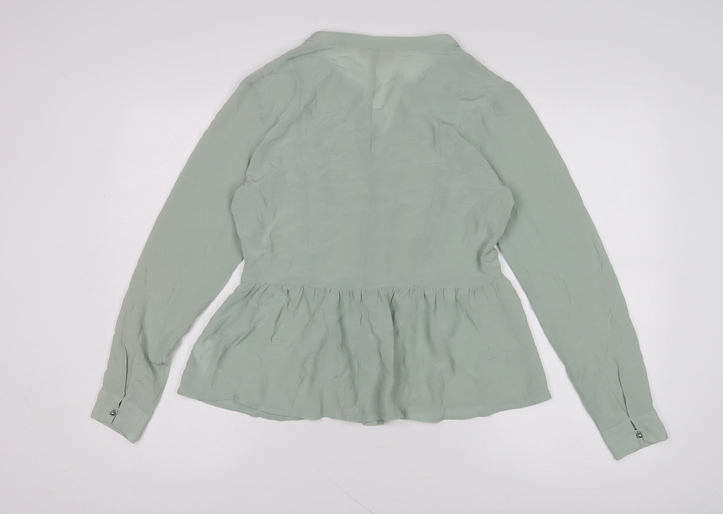 Zalando Collection Green Tunic Blouse for Women, Size M