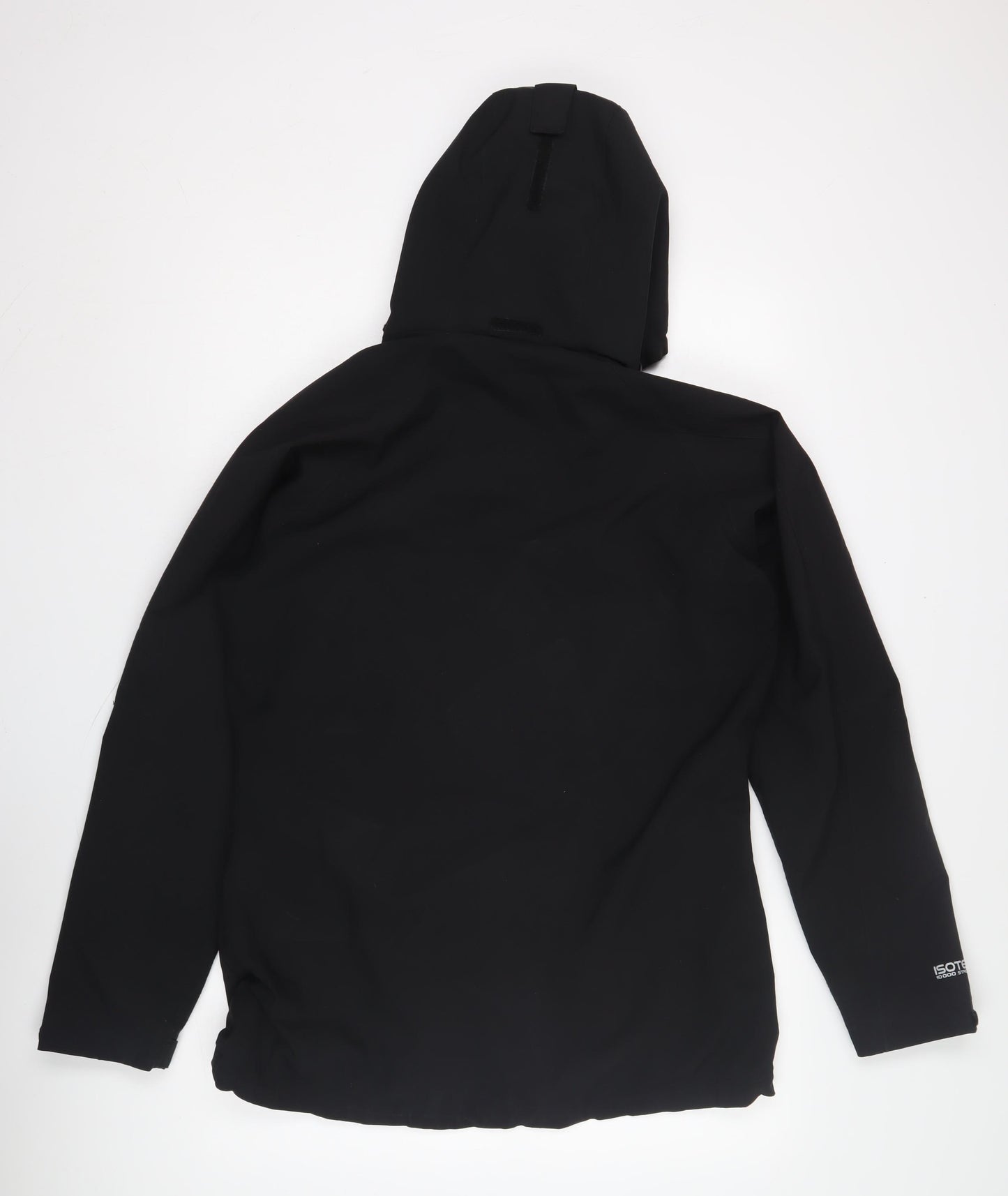 Regatta Women's Black Soft Shell Hooded Jacket - Size 14