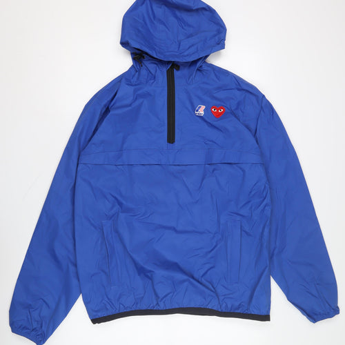 PLAY Comme des Garçons Blue Men's Anorak Jacket L