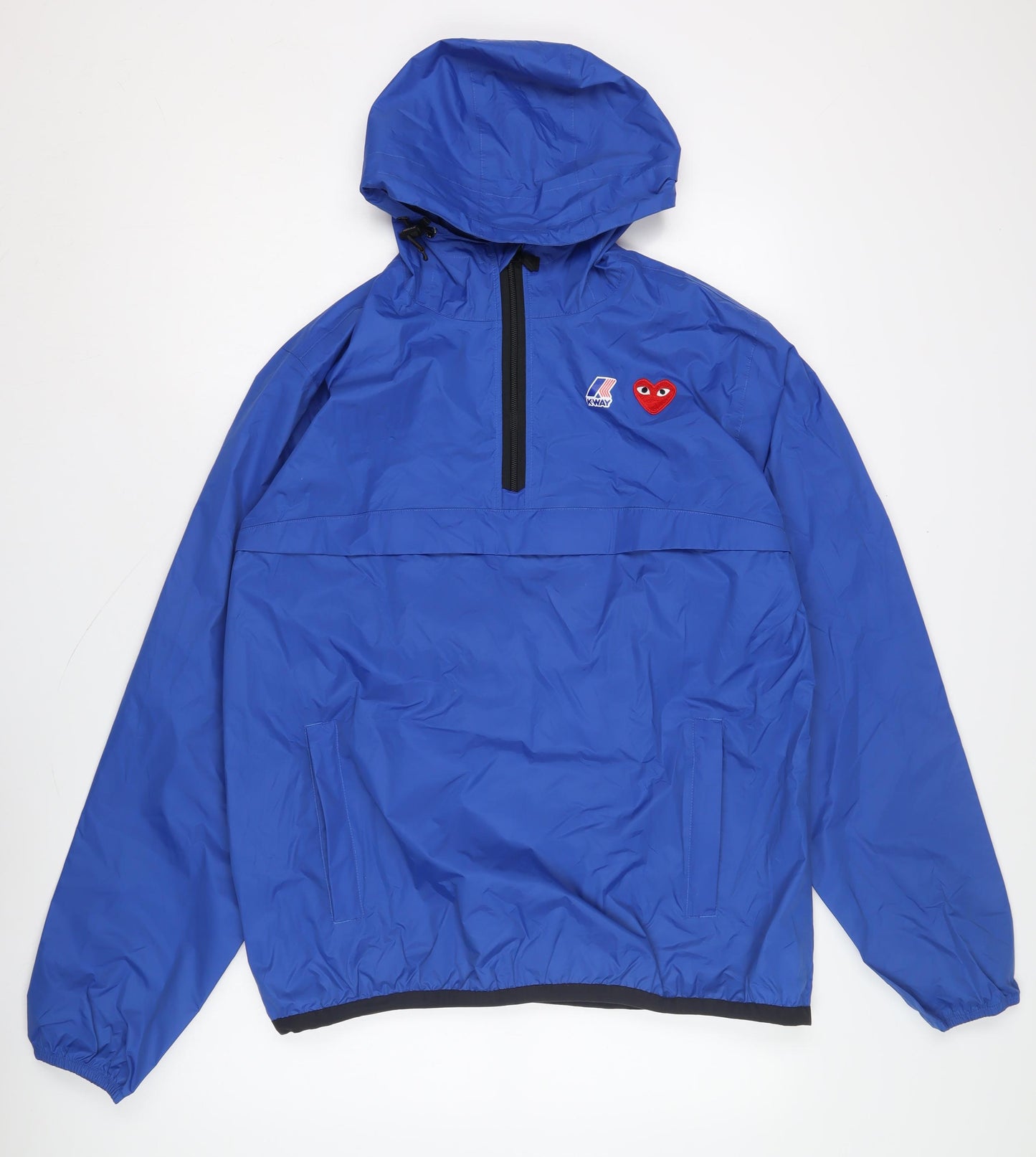 PLAY Comme des Garçons Blue Men's Anorak Jacket L