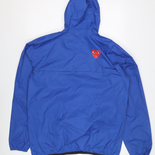 PLAY Comme des Garçons Blue Men's Anorak Jacket L