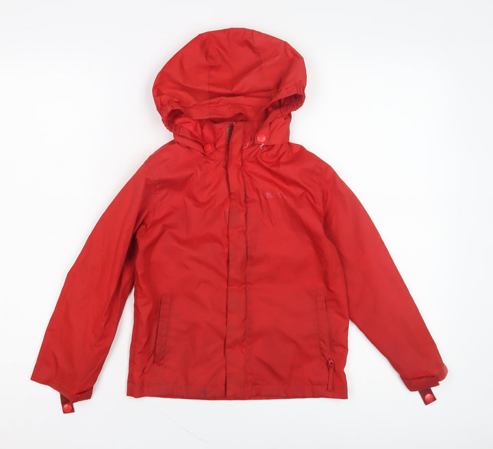 Mountain Warehouse Boys Red Hooded Jacket 5-6 Years