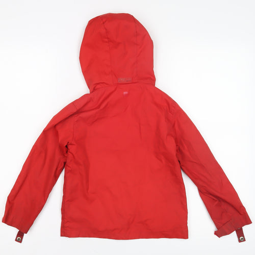 Mountain Warehouse Boys Red Hooded Jacket 5-6 Years