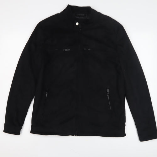 Process Black Men's Black S Basic Jacket