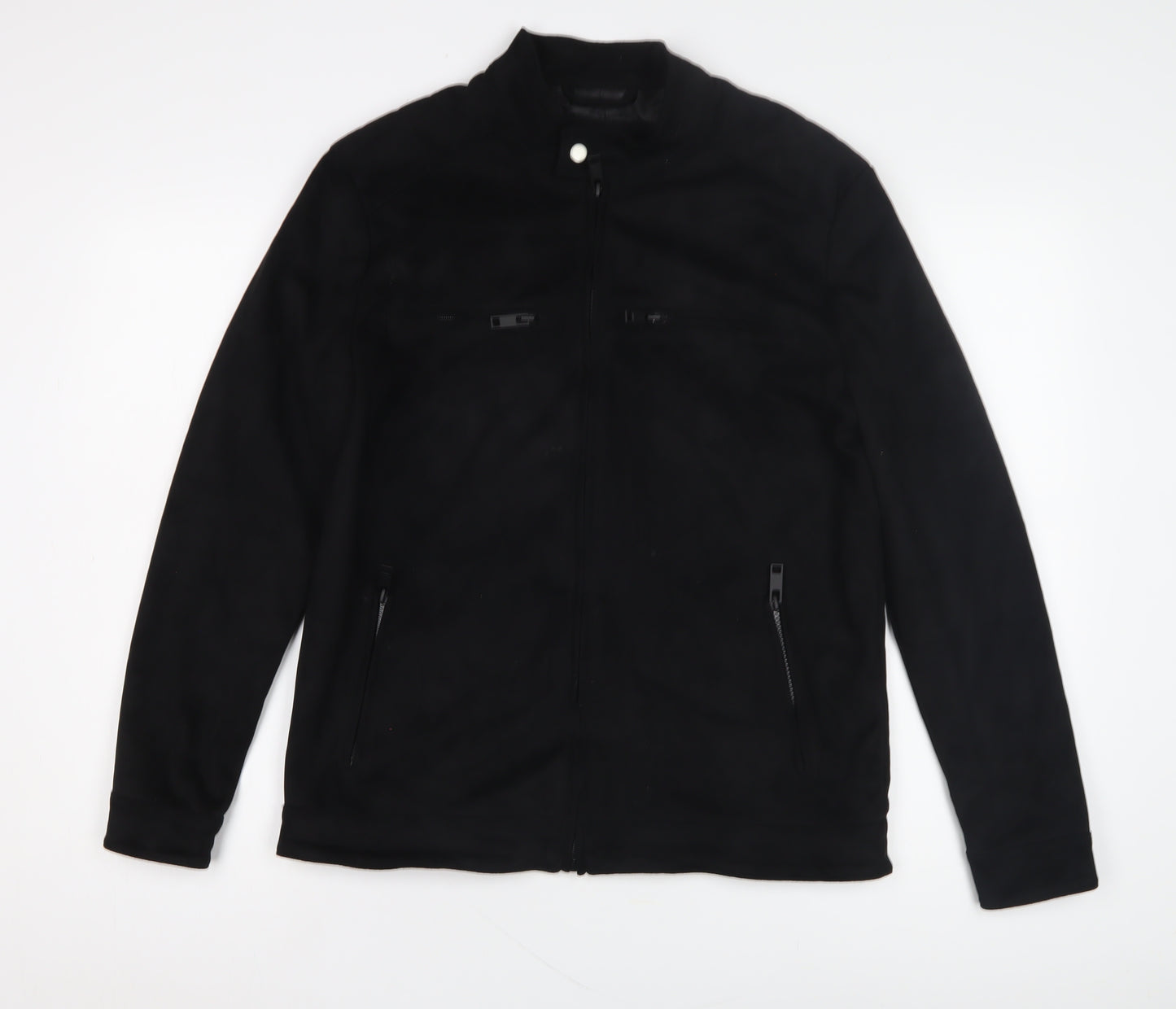 Process Black Men's Black S Basic Jacket