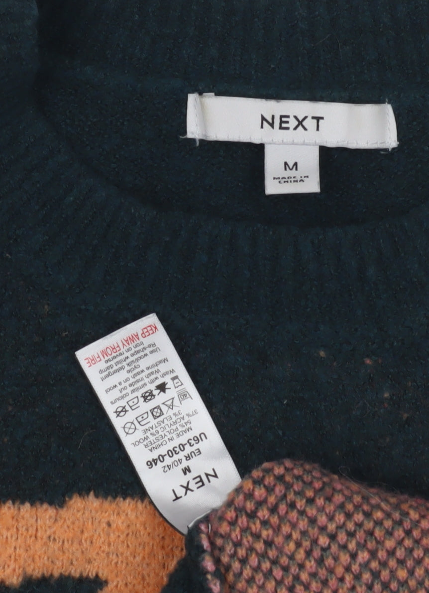 Next Women's Black Star Jumper Size 14