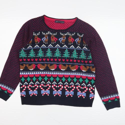 Marks and Spencer Women's M Christmas Fair Isle Jumper