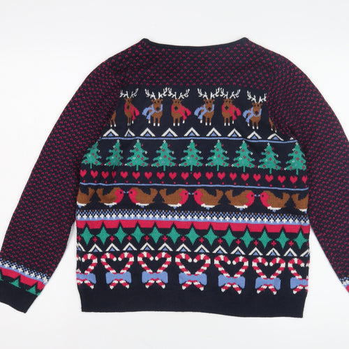 Marks and Spencer Women's M Christmas Fair Isle Jumper