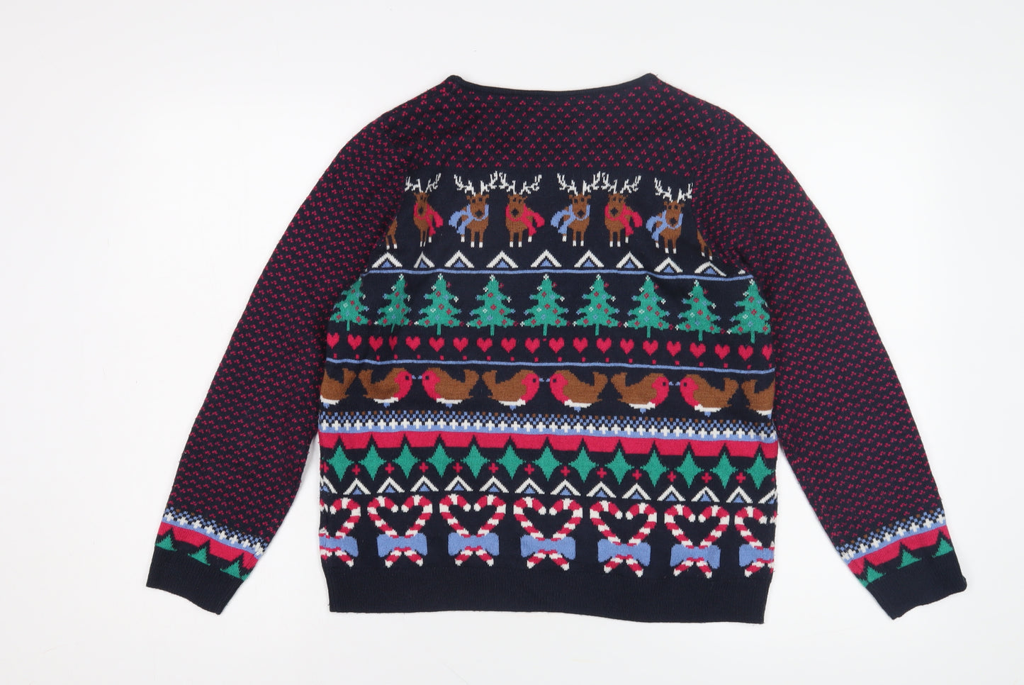 Marks and Spencer Women's M Christmas Fair Isle Jumper