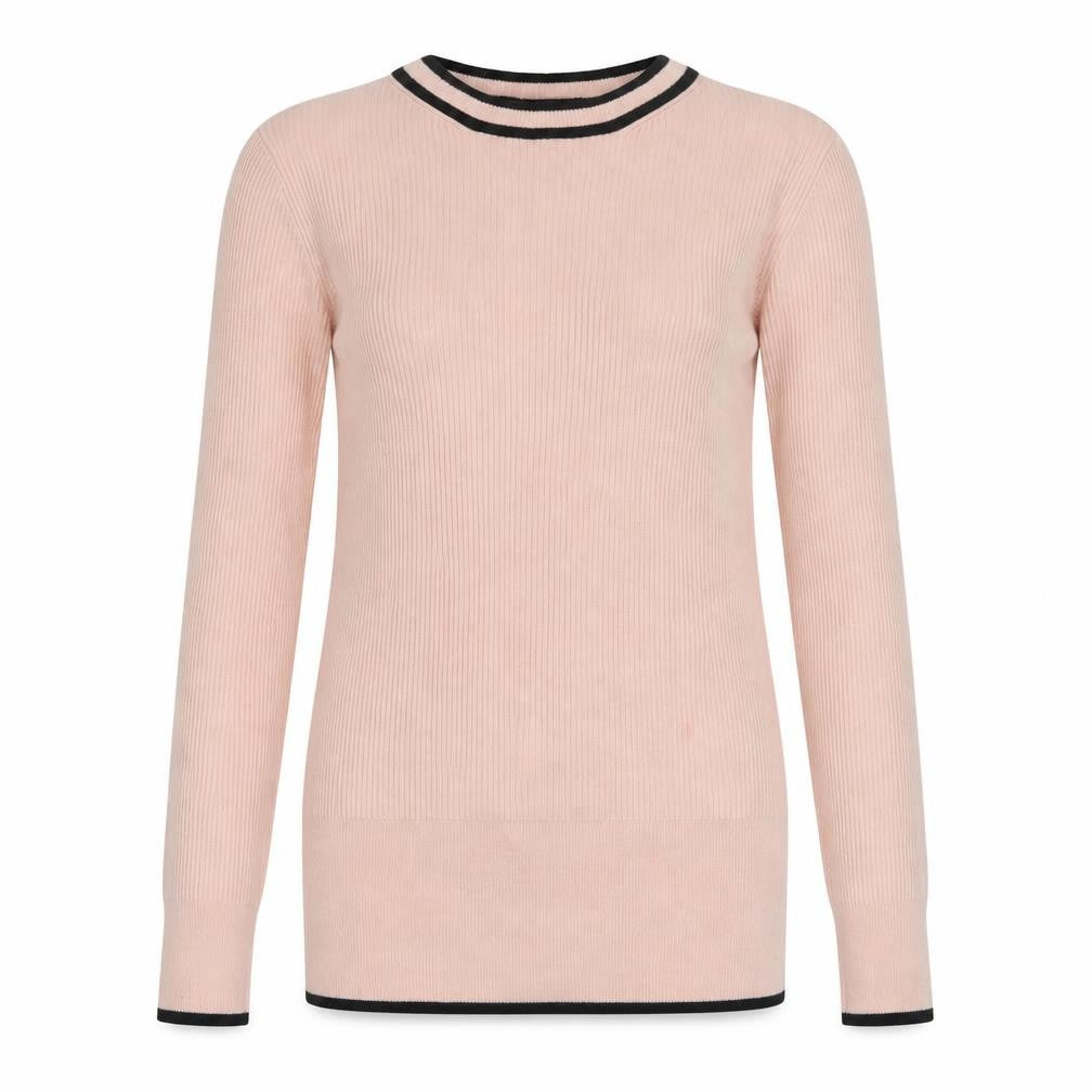 Front view of Marks & Spencer Women's Pink jumper, size 8