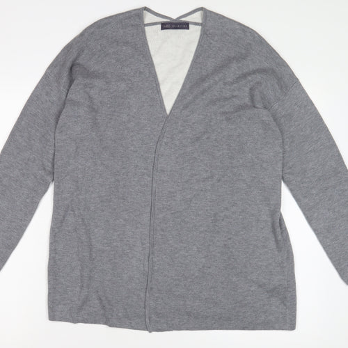 Marks and Spencer Women's Grey Open Front Cardigan Size 12
