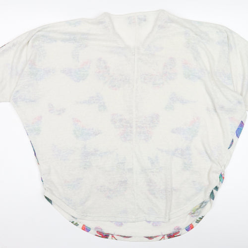 Apricot Women's Multicoloured M Butterfly Top