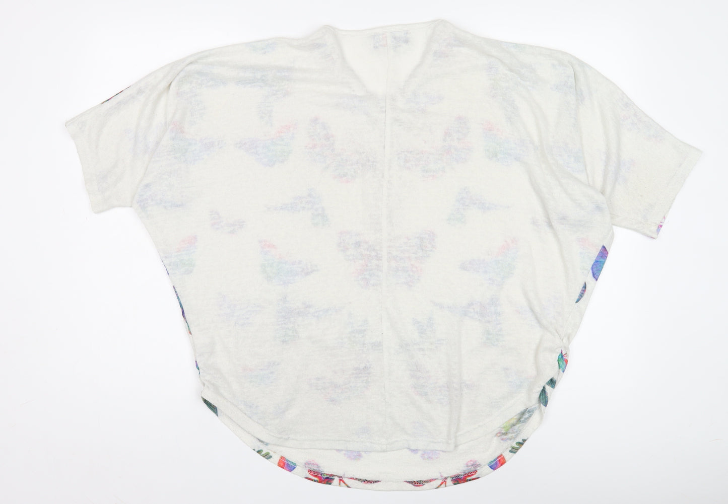 Apricot Women's Multicoloured M Butterfly Top